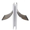 Dog Door Professional Controllable Direction Safety Weatherproof Pet Flap Door for Interior Exterior Doors Silver 516x363.5x65mm / 20.31x14.31x2.56in