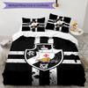 Vasco Football Club Printed Pattern Duvet Cover Set – Includes 1 Duvet Cover and 2 Matching Pillowcases Bedroom Decor Christmas Gifts