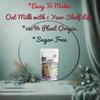SAIPRO Oat Milk Powder - 200g (Makes 2.5L) Plant-Based Milk | 18.8g Protein/200 g, Nordic & Australian Oats, Dairy & Lactose-Free, Sugar-Free, Diab