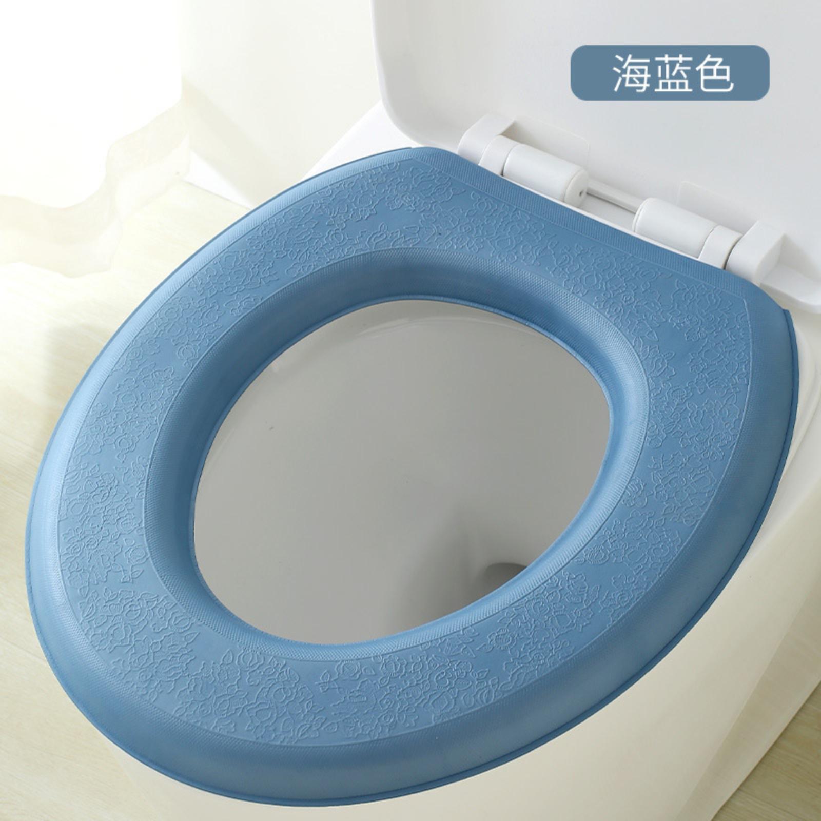 

Toilet Seat Cushion Four Seasons Universal Toilet Seat Cushion Household Toilet Seat Cover One Size