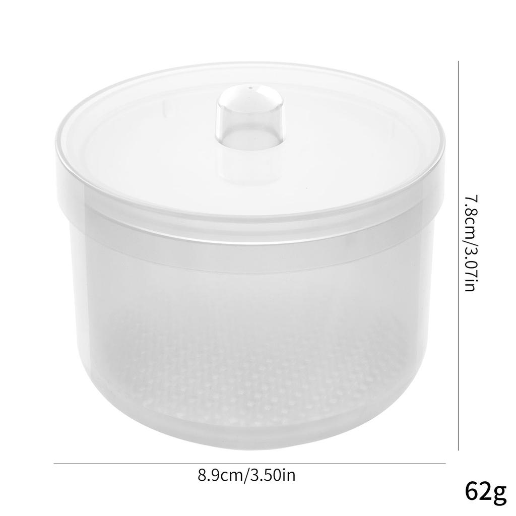 Nail Drill Bits Disinfection Box Double Layer Filtration Cleaning Box Manicure Storage Case Nail BrushCleaningContainer Nail Box