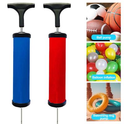 Basketballpumpe mit Nadeldüse und Verlängerungsschlauch-Pull-Inflator-System, ergonomischer Schnellluft-Inflator für Fußball, Volleyball, Rugbybälle, Schwimmen