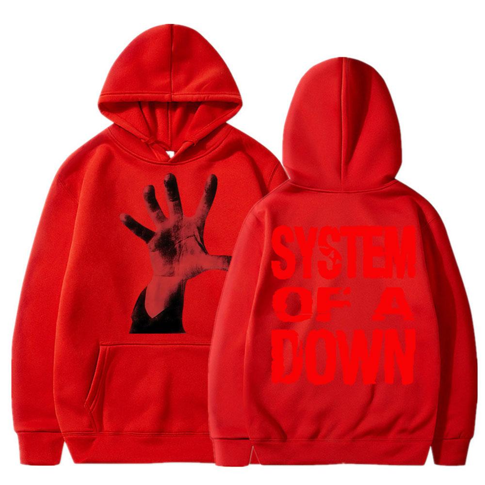 Rock Band System of A Down Band Hoodie Fashion Metal Gothic Harajuku Hip Hop Sweatshirt Men Women Tracksuit