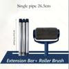 Professional Capacity Self Priming Large Drum Brush Paint Roller for Wall Latex Painting Interior DIY Home Decor Renovation Tool