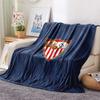 Sevilla FC Flannel Blanket, High Quality Comfortable for All Seasons, Home Decor, Warmth and Comfort