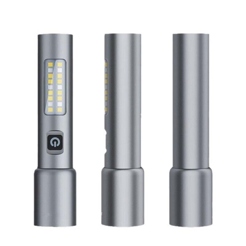UOSU Rechargeable Aluminum Alloy Zoom Flashlight