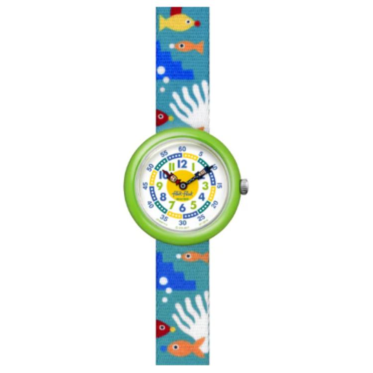 SWATCH Kids Flik Flak Feifei Series 32mm White Watch ZFBNP113 ZFBNP113 White Dial