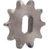 10 Tooth Steel Sprocket Replacement Part for Electric Tricycle 0.5 X 0.7in Inner Diameter