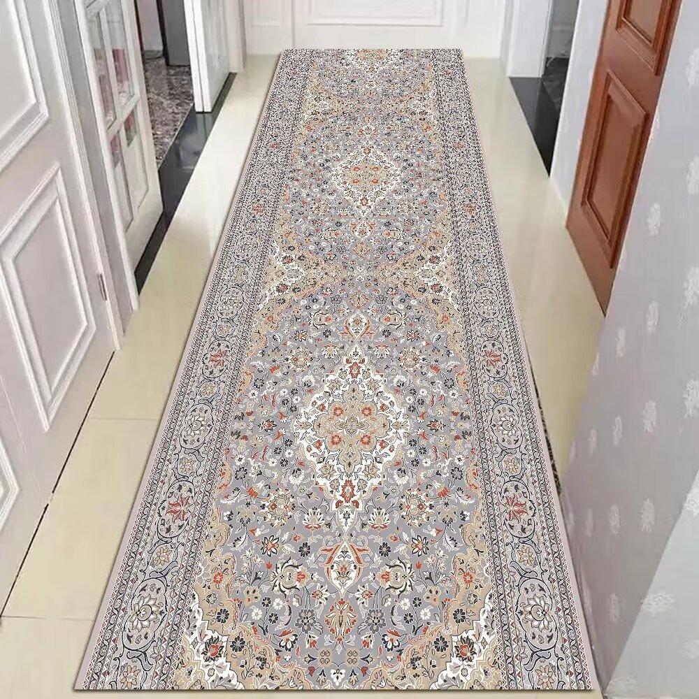 Europe Morocco Bedroom Rug Entrance Hallway Long Carpet Home Bedside Window Mat Decor Vintage Persian Carpet for Living Room