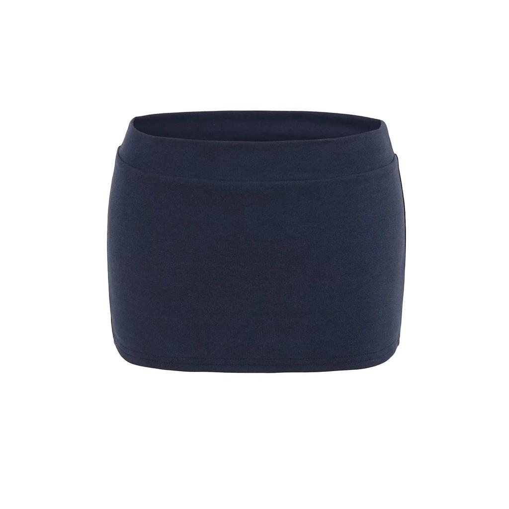 Pure Desire Women's Spring/Autumn Low-Waist Hip-Hugging Midi Skirt