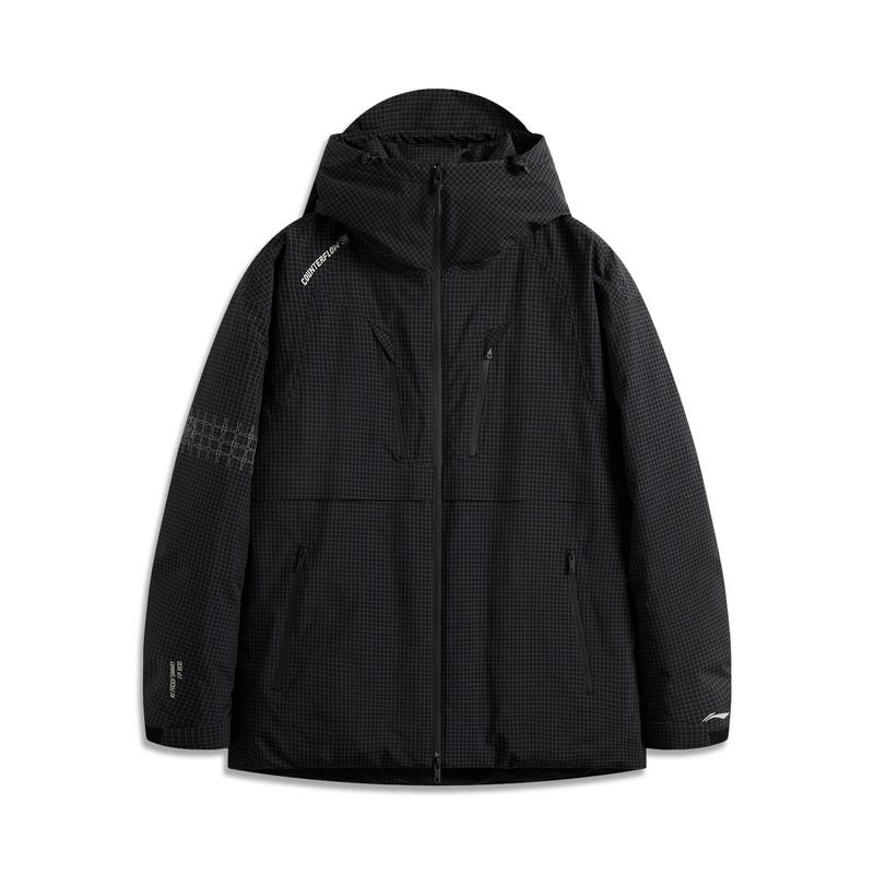 Li Ning Windbreaker Jacket Unisex Black ACFU027-5 L
