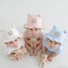 Baby Bear Bucket Hat for Boys & Girls - Spring/Summer Sun Protection Cartoon Hat for Newborns