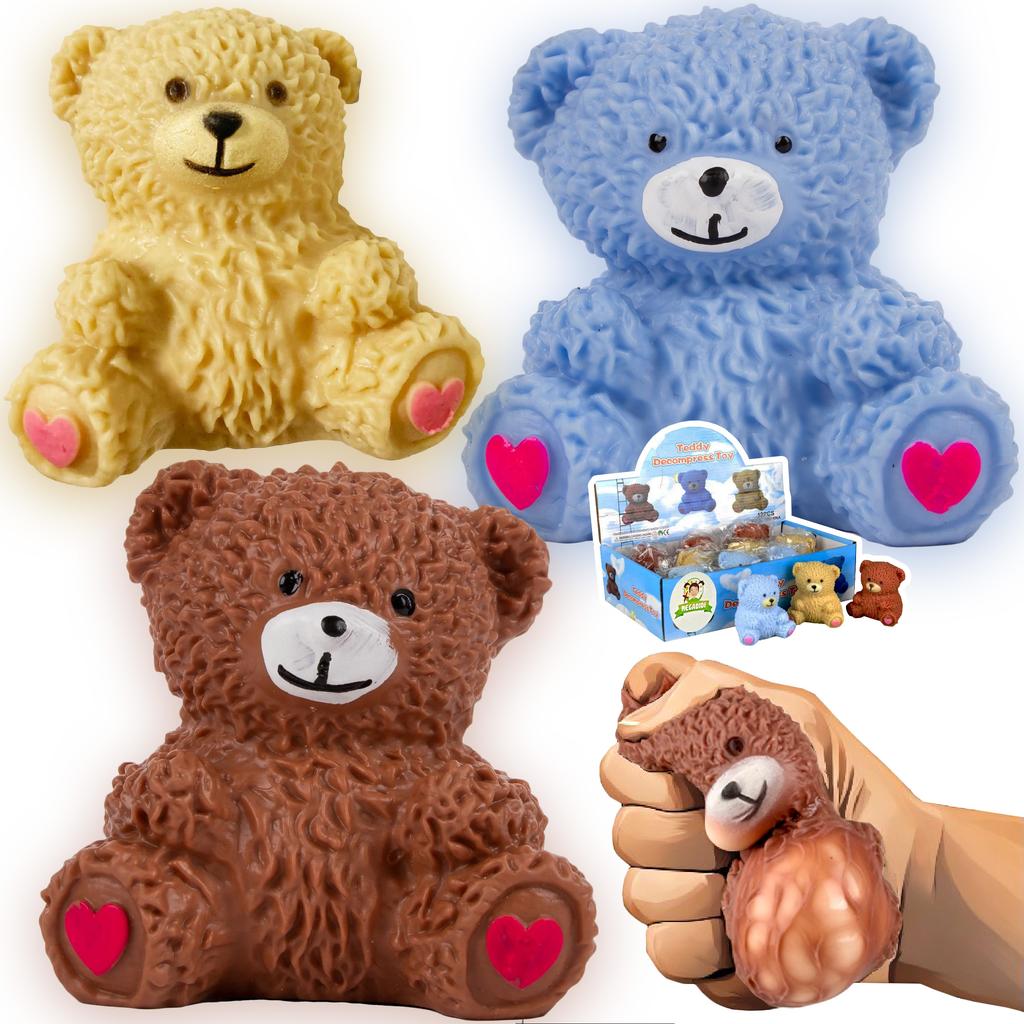 Zabawka Gniotek Miś Antystresowy Miękki Sensoryczny Squishy Beżowy