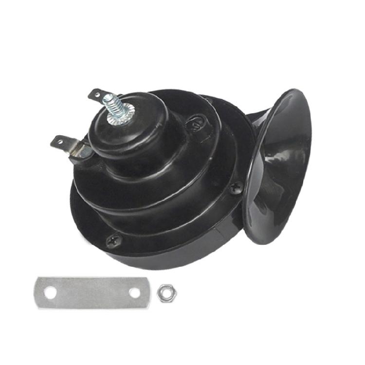 300DB Super Loud Air Horns 12V Waterproof Snail Horns Bike Electric Horn Simple Installation for Car Motorcycles & Boats