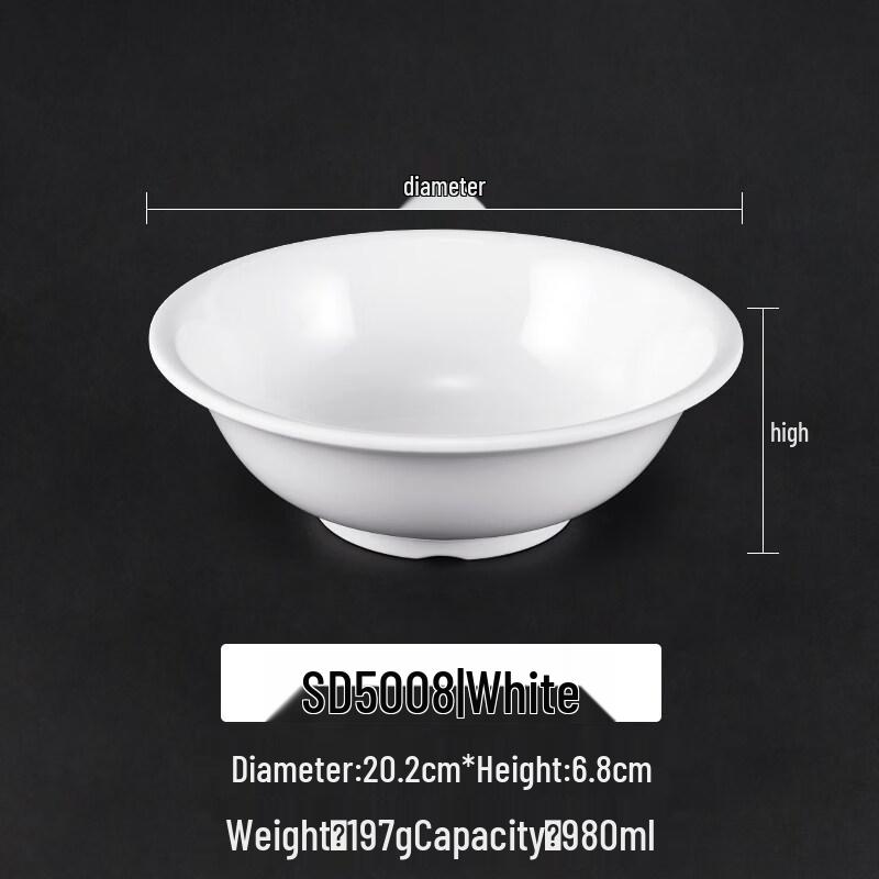 

Commercial Melamine Noodle Bowl
