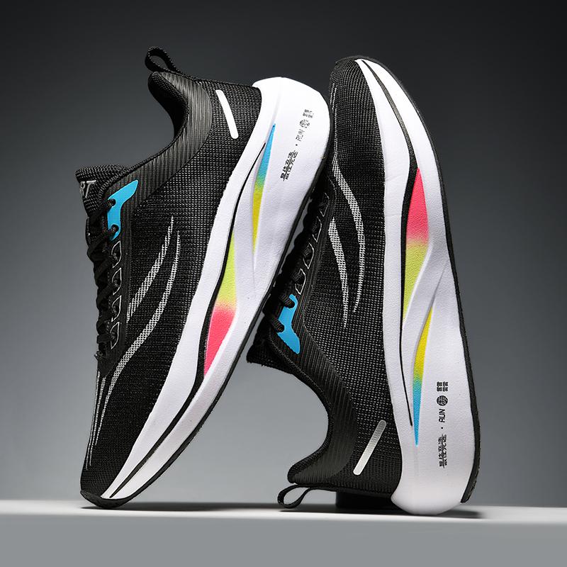 Paar Sneaker Mode Sportschuhe Herren Bequeme Leichte Freizeitschuhe Herren Atmungsaktive Damen-Sneaker