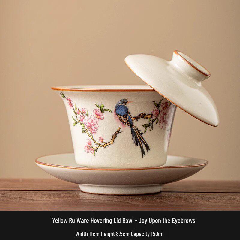 Qīwēi Ru Kiln Ceramic Gaiwan