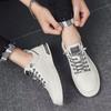 Fashion Casual Shoes For Men Fashion Solid Color Flat Comfortable Breathable Sneakers Outdoor Man Driving Walking Footwear Tenis Hombres