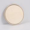 Crochet Basket Base Unfinished Blank Wood DIY Bag Storage Basket Carved Hand-Woven Frame Crafts Home Decor Wood Slices VIE LENTE