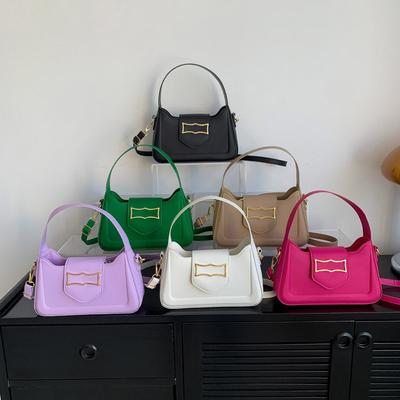 Fashionable Bag for Women In Autumn New Simple Hand-held Women's Bag Simple Fashion One-shoulder Casual Square Bag