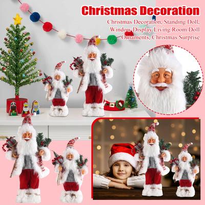 Christmas Decoration, Standing Doll,Window Display Living Room Doll Ornaments, Christmas Surprise