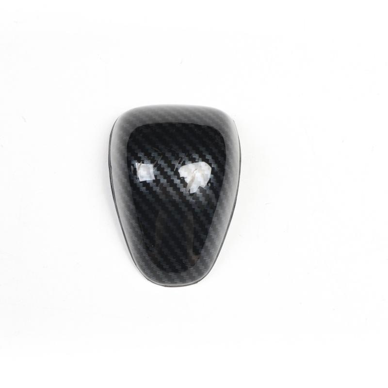13-17model of CRIDER Rear Cup Holder with Carbon Fiber Pattern Black Navigation Panel Is Used for Car Interior Decoration
