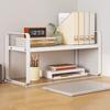 Minimalist Display Rack Strong Load-bearing Stationery Shelf Makeup Organizer Book Rack  Study