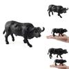 Búfalo de Agua Animal Salvaje Modelo Juguete de Plástico Para Niños Sala de Juegos Educativa Decoración