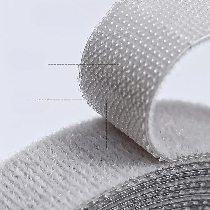 5m/ Roll Portable Cable Ties Plug Board Data Cable Storage Strap Multifunction Trimmable Cable Organizer Home Office Storage