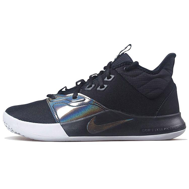 

Nike PG 3 EP Переливающиеся мужские кроссовки черные AO2608-003