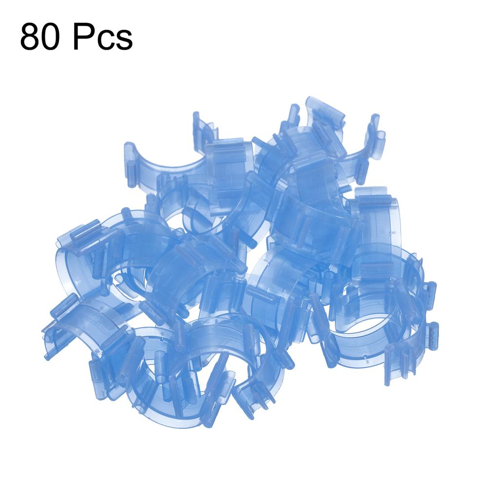 50/80pcs Sewing Bobbin Small Clips Plastic Thread Clamps Spools Organizers for Prevent Thread Tails from Unwinding Spool Savers