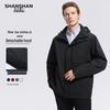 Men's Detachable Hooded Waterproof Jacket