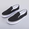 Hand-painted Canvas Shoes, Little White Shoes, Lazy One-pedal Spring Trend, Male and Female Couples, Student Elastic Footwear