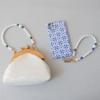 New Fashion Woman Bag Accessory Detachable White Beaded Chains Cute Acrylic Luxury Strap Women Elegant Bag Phone Handle Chain