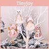 Creative Christmas Plush Angel Ornament For Children Cute Doll Gift For Christmas Tree Decoration