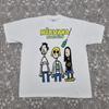 Vintage Nirvana Nevermind Band T-Shirt 90er Kurt Cobain Grafikdruck Größe XL