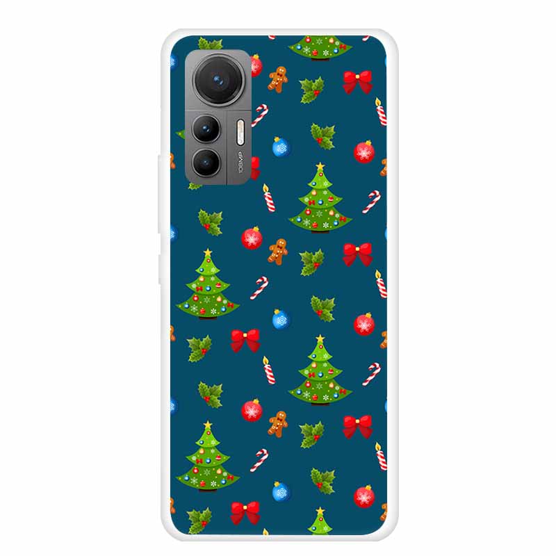 For Xiaomi Redmi K50 Ultra Case Christmas Soft Silicone Back Cover Phone Case for Redmi K50 Extreme Edition Clear Cartoon Funda