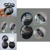 Elegantní 4ks 56mm Krytky Středu Kola Emblém Nálepka Pro Ford Černá a Modrá
