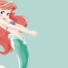 Art Deli Ariel Poster 20cm X Disney Made In Lightweight Panel, 20cm, Princess, Japan, Fabric, IKE-DSNY-2106-25