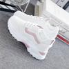 Sneakers Women's Spring and Autumn 2025 New ins Skinny, Breathable Little White Shoes Student Flat Bottom Lightweight Daddy Shoes Tide