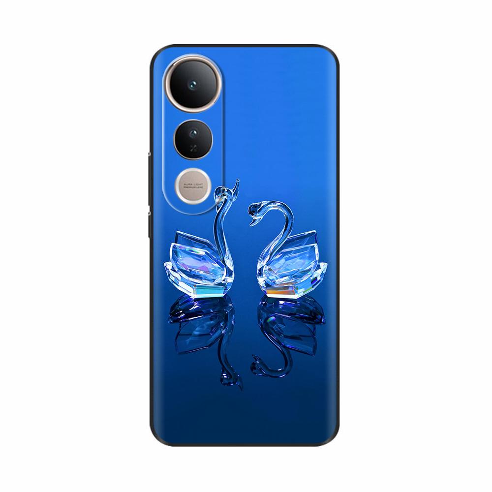 For Vivo V50 Lite 5G 4G Case Fashion Flower Soft High Quality Housing For Vivo V50Lite 4G Back Cover Colorful Phone Casing Funda