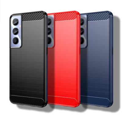 Realme C65 4G futrālim Realme C65 vāciņam 6,67 collu oglekļa šķiedras triecienizturīgs silikona aizsargbamperis, kas paredzēts Realme C65 Fundas