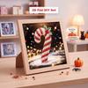 Delicate DIY Pearl Painting Kit 2D Flat Christmas Ornament  Porch Decoration
