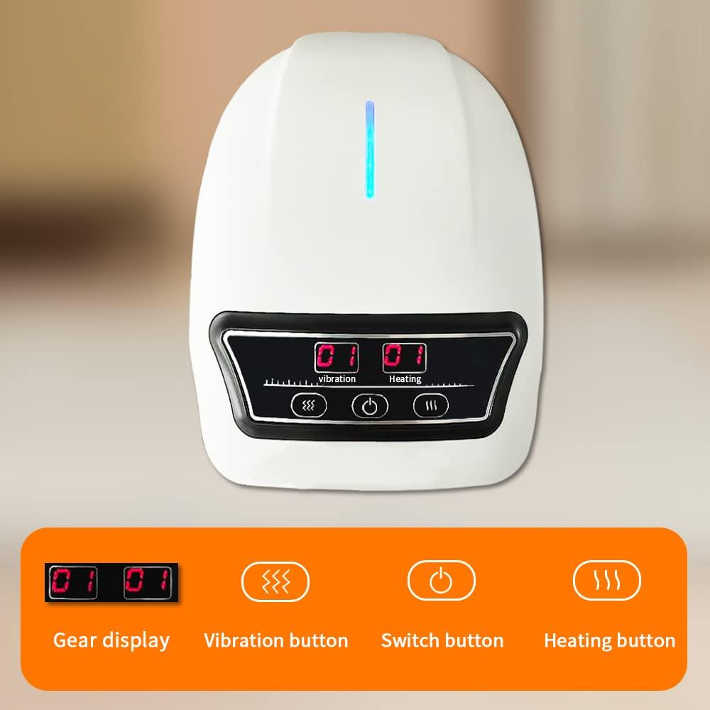 Electric Heating Massage Knee Pad Wireless Heated Knee Massager Wormwood Constant Temperature Hot Compress Vibration Massage