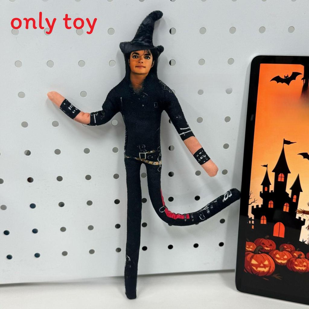 Michael Jackson Halloween Plush Doll With Skeleton Frame For Collectors