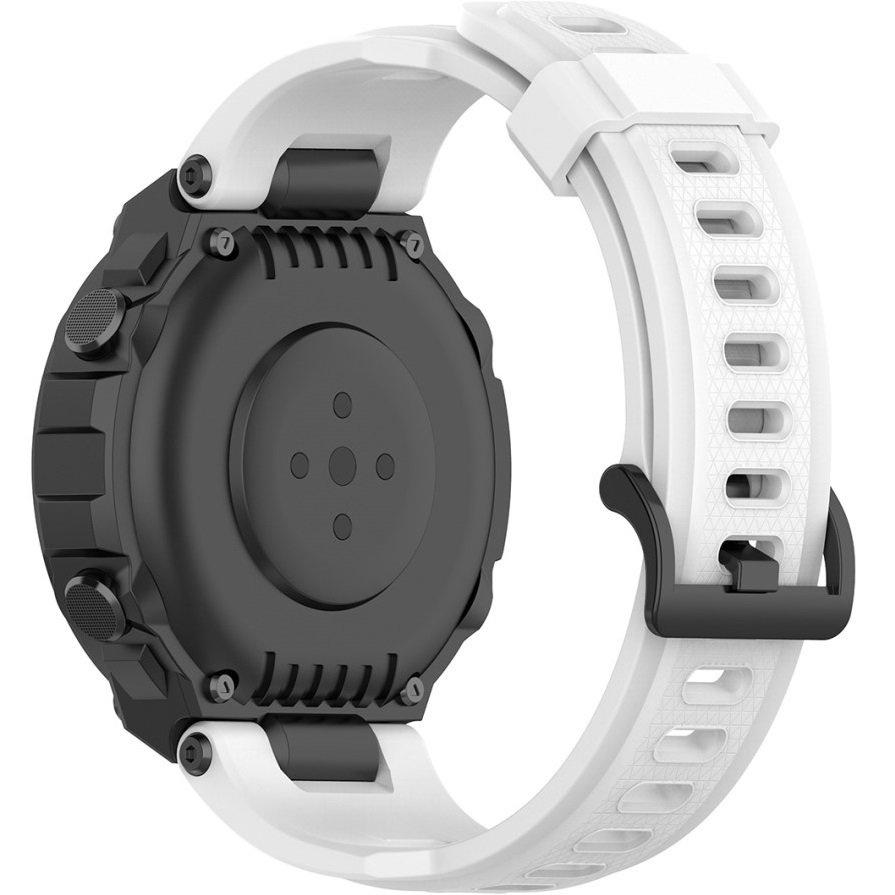 Silicone Strap for Amazfit T-Rex/T-Rex PRO, White