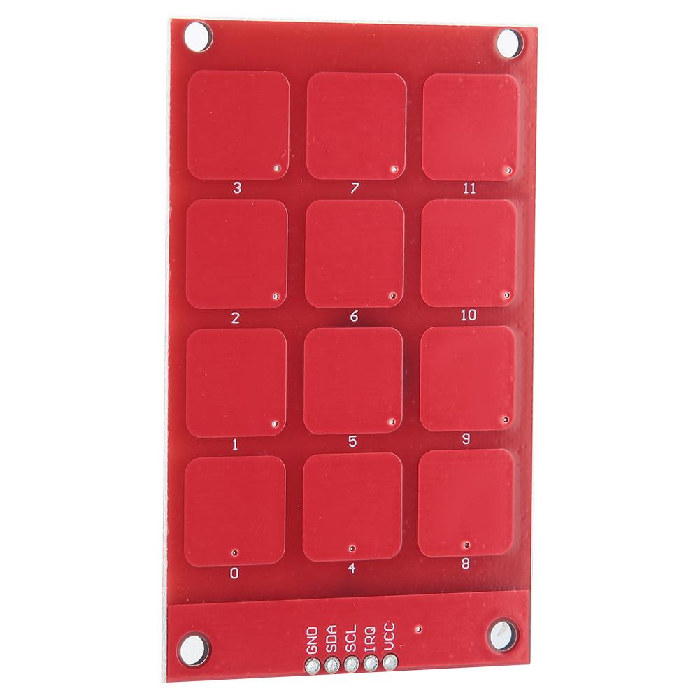 MPR121 Touch Keyboard Capacitive Touch Keypad 12 Buttons High Sensitive Keypad