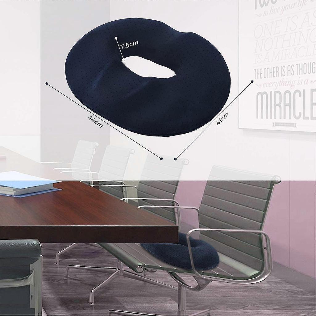 Seat Ring, Orthopedic Seat Cushion Beneficial For The Coccyx And Intimate Area, Memory Foam Chair