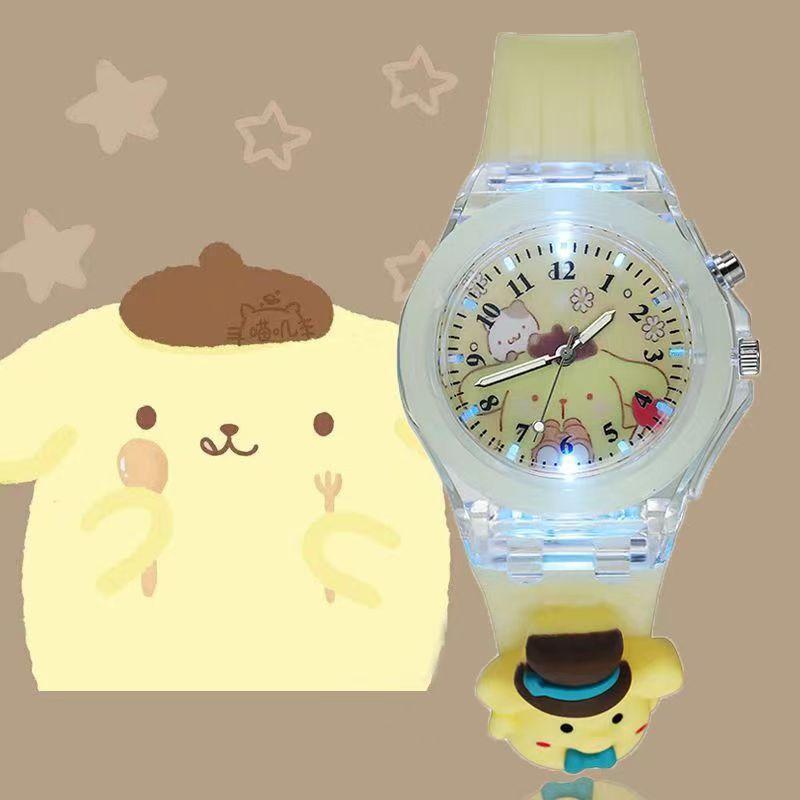 Xingdailu Melody Children'S Watch Cartoon Glowing Student Electronic Watch Boys And Girls Silicone Watch Luminous