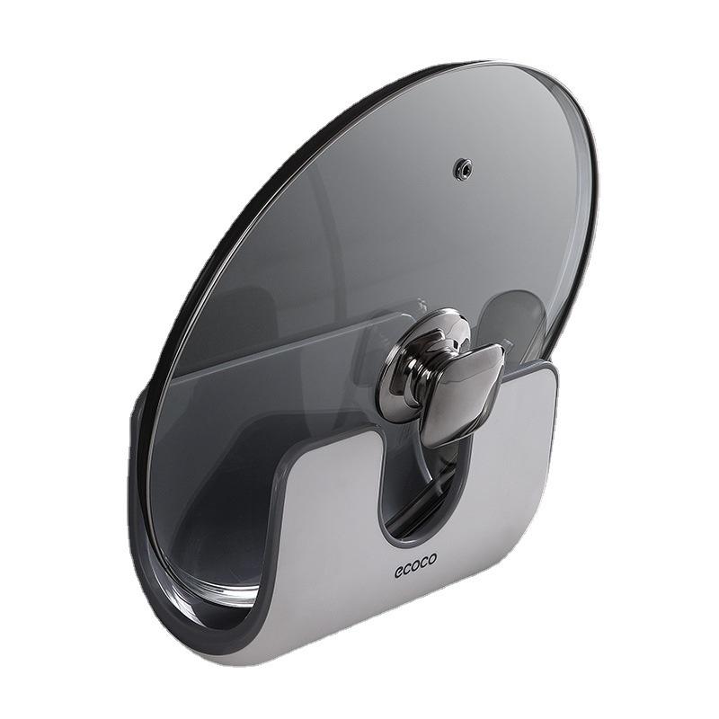 Pot Lid Rack Wall-Mounted No-Drill Kitchen Household Sitting Pot Lid Holder Shelf Magic Wall Storage Organizer